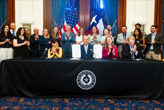 Governor signing ceremony